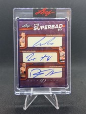 2026 Leaf Decadence SUPERBAD SIX /5 Conor McCgregor, Holloway, Poirier, +  Autos picture