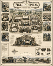 Anatomy of a Civil War Field Hospital Civil War Art/995293999 picture
