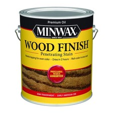 Minwax Wood Finish Early American Stain Gallon Quick Dry Oil Based Color Rich picture