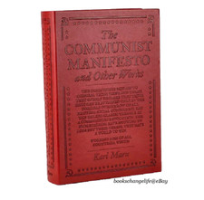 The COMMUNIST MANIFESTO & Other Works by Karl Marx Faux Leather Flexi Bound NEW picture