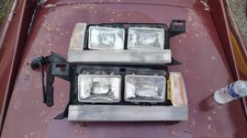 1984-1989 Volvo 740 USA Quad Headlight Assemblies pair Left/Right Used OEM  picture