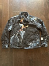 Disney Fantasia Mickey Mouse X Shoe Palace Wool Bomber Jacket Medium picture