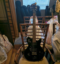 Metallica Signed Guitar By Original Band picture