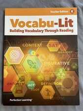 Vocabu-lit K Building Vocabulary Through Reading New picture