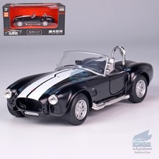 1:36 Shelby Cobra 427 SC 1965 Model Car Diecast Vehicle Collection Gift Black picture