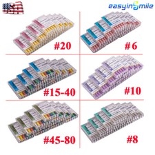 60pc Dental Endo Root Canal File K-files 25mm Stainless Steel #6#8#10 Hand Files picture