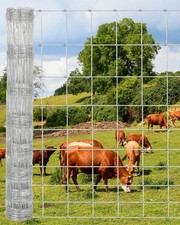 4/5/6Ft x 164/328Ft Heavy Duty Galvanized Welded Wire Fence, Farm Pasture Fence picture