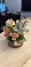 Vintage Capodimonte Flower Arrangement picture