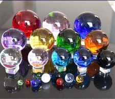 20-60MM Round Glass Crystal Ball Sphere Buyers Select the Size Magic Ball picture