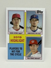 2020 TOPPS TBT SET #3 1984 TOPPS 2019 HIGHLIGHTS - Ohtani picture