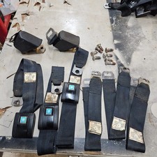 1964-72 Chevelle, GTO, Cutlass, GM A Body Black Seatbelts picture