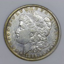 1896-O Morgan Silver Dollar US $1 Silver Coin AU h942 picture