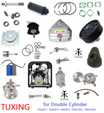 TUXING 4500PSI PCP Air Compressor High Pressure Pump Double Cylinder Spare Parts picture
