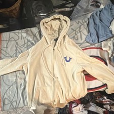 True Religion Men's Full Zip Hoodie picture