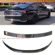 Forged/Carbon Fiber Rear Spoiler Roof Wing For 19-25 Lexus ES ES250 ES300h ES350 picture