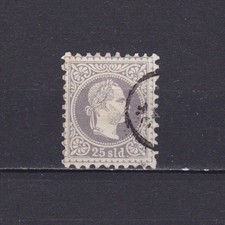 AUSTRIA LEVANT 1876, Sc #7J, CV $360, Franz Josef, Used picture