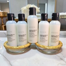 LOT OF 5 Avon Moisture Effective Eye Makeup Remover Lotion 2 oz Brand New VTG picture