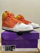 Nike Dunk SB High Size 10 New Candy Corn with Original Box picture