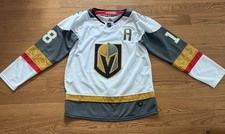 AUTHENTIC NHL ADIDAS LAS VEGAS GOLDEN KNIGHTS JAMES NEAL JERSEY WHITE SIZE 46  picture