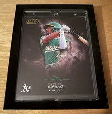 2026 Fanatics Under Wraps Emanate Debut Leo De Vries Green Auto #15/25 picture