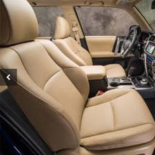 FOR 2010-2024 TOYOTA 4RUNNER  MOTOPTES LEATHER CUSTOM FIT 5SEAT COVER WATERPROOF picture