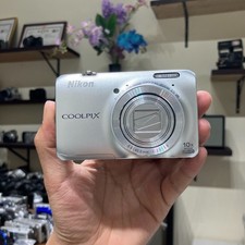 Nikon COOLPIX S6300 Digital Camera Silver 16.0MP 10X Optical Zoom Sleek Style  picture