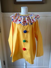 Vintage Handmade Clown Costume Adult Small Butterick 6847 Halloween picture