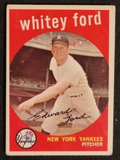 1959 Topps - Whitey Ford #430 - VG-VGEX  *CLCOLLECTIBLES* picture