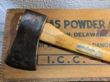 Vintage Restored H.J. Harrold USA 2.25 Lb. Single Bit Boys/Camp Axe picture