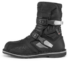 Forma TERRA EVO LOW Dry motorcycle boots, black waterproof adventure dual adv picture