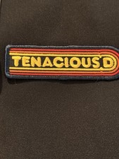 RARE Tenacious D Embroidered Patch 2005 Licensed Pick Of Destiny Era Iron On picture