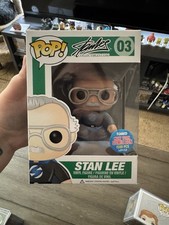Funko Pop Stan Lee Gray/Blue Superhero #03 - NYCC Exclusive - 1500 PCS - Grey picture