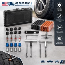 Heavy Duty 88 PCS Tire Repair Kit Tire Plug Kit Puncture Repair Tool Set picture