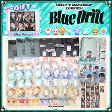 [IN HAND] ATEEZ BLUEDRIFT 8th Anniversary Exhibition OFFICIAL MERCH + GIFT picture