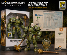 SDCC 2019 HASBRO EXCLUSIVE - OVERWATCH ULTIMATES SERIES REINHARDT picture