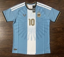 Adidas Argentina Messi 10 26 Authentic Jersey 100% Authentic National Team AFA picture