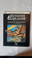 Dungeons and Dragons Master Player Screen Complete W/MODULE TSR AC7 9156 picture