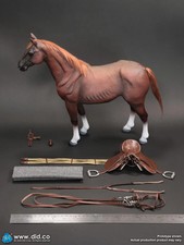 1/6 Scale WWII German Brown War Horse - NIB DID E60084 picture