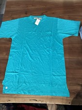 Vintage 80s 90s Montgomery Ward Women’s Shirt Med Teal Dead Stock  picture