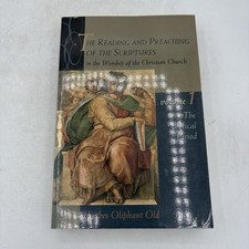 Reading Preaching Scriptures Worship Christian Church Vol 1 Biblical Period PB picture