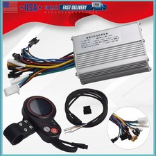 48V-25A 1200W Brushless Motor Controller & LCD Display + 6 Pin Cable For Scooter picture