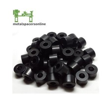 Black Anodize Aluminum Spacer Bushing 3/4