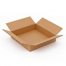 10 Boxes 18x18x4 32ECT Corrugated Shipping Boxes | Cardboard Packing Cartons picture