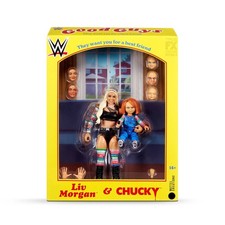 NEW Mattel WWE Elite Liv Morgan & Chucky 2 Pack Action Figure ✅SHIPS IN 1 DAY✅ picture