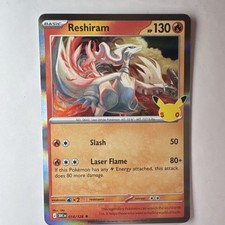 Reshiram 014/128 Pokemon TCG Evolving Skies Holo Rare 130 HP English 2021 picture