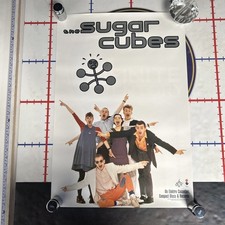 The Sugarcubes 1989 Promo Poster 19” X 27.5” - Bjork picture