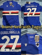 Sampdoria Quagliarella Player Version Jersey/Shirt size L New with tags picture