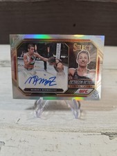 2022 Select Octagon Action UFC Marina Rodriguez Silver Prizm Auto OA-MRZ Clean picture