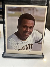 Nice Vintage 1971 Arco Al Oliver 8x10 Pittsburgh Pirates Card picture