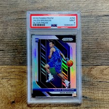 Panini Prizm 2018-19 Jalen Brunson Dallas Mavericks #250 Silver Prizm RC PSA 9 picture